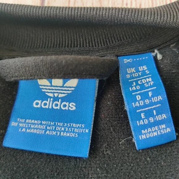 Boys Adidas 3-stripe zip front training jacket sz S - Picture 9 of 11